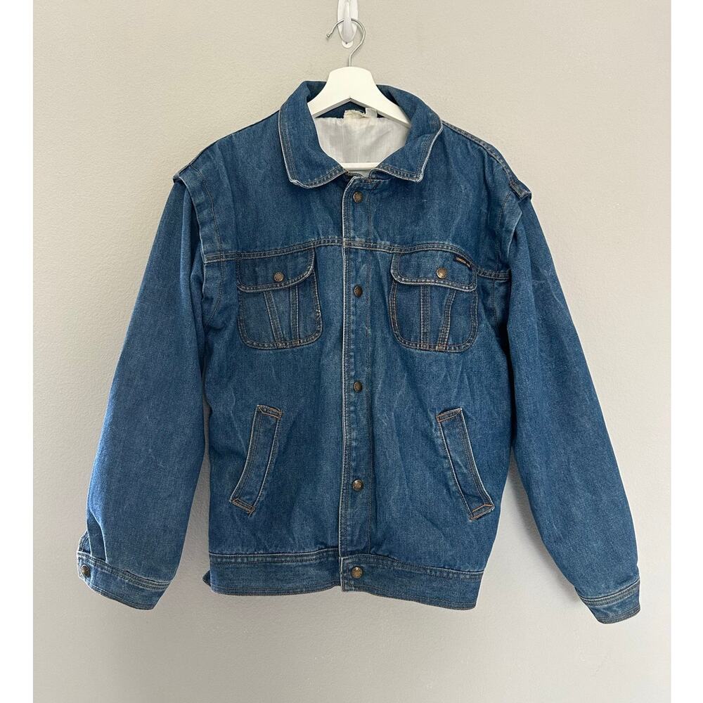 Vintage London Fog Jean Jacket Turbo size Large / 20